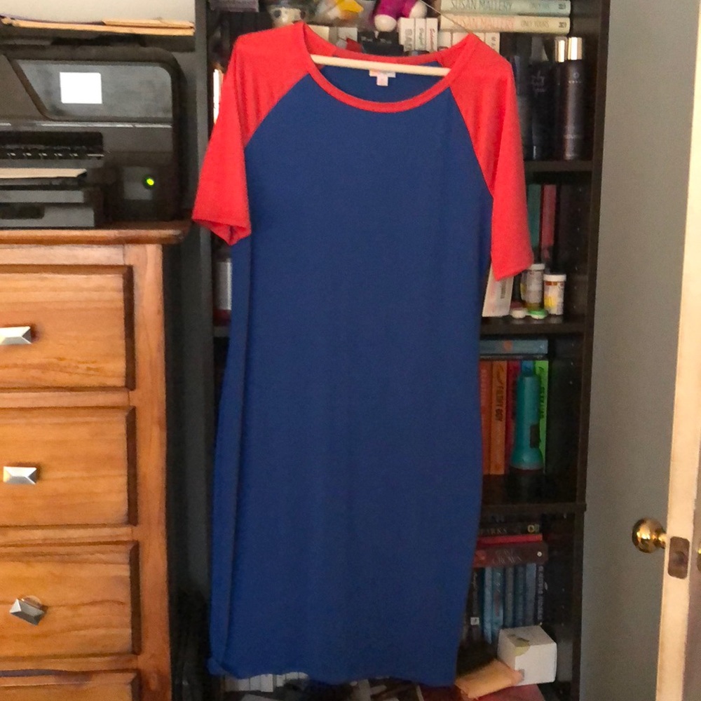 Medium LuLaRoe Julia Dress